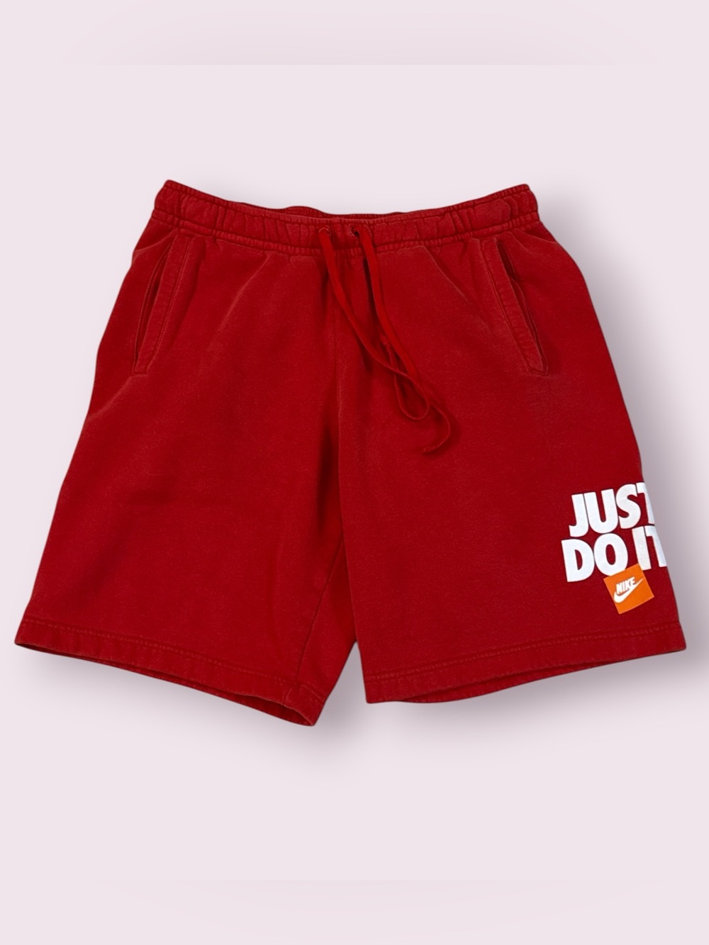 Nike Men’s Vintage Red Street Wear Cloth Shorts Size Medium